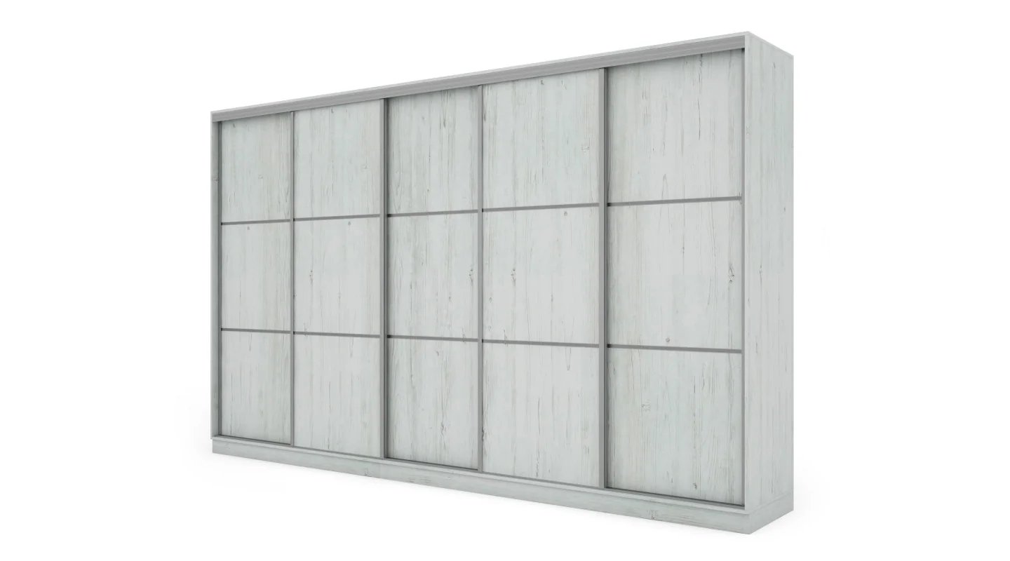 Szafa przesuwna 400x244 cm sosna anderson - Velaro | eMeblast