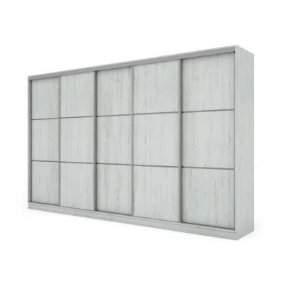 Szafa przesuwna 400x244 cm sosna anderson - Velaro | eMeblast