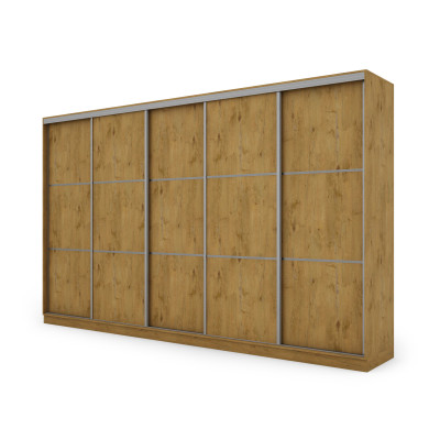 Szafa przesuwna 400x244 cm dąb lancelot - Velaro