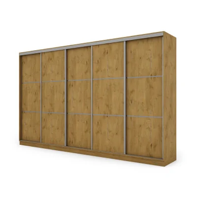 Szafa przesuwna 400x244 cm dąb lancelot - Velaro | eMeblast