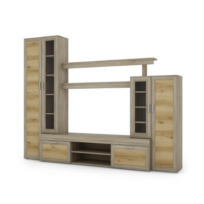 copy of Wall unit, wardrobe, display case, shelves, cabinets, TV - APOLLO