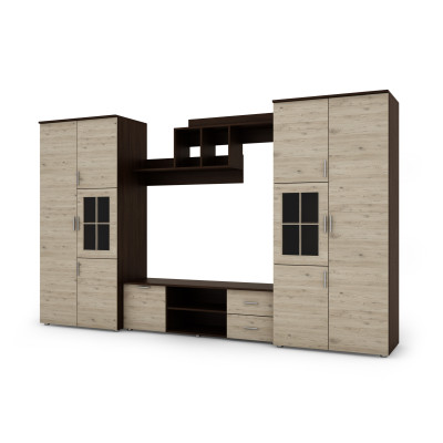 copy of Wall unit, two cabinets, linen closets, TV, shelves - JOWISZ