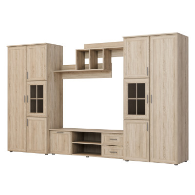 copy of Wall unit, two cabinets, linen closets, TV, shelves - JOWISZ
