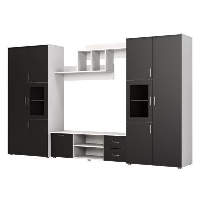 copy of Wall unit, two cabinets, linen closets, TV, shelves - JOWISZ