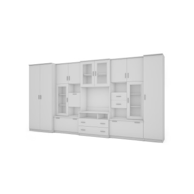 copy of Very spacious wardrobe, cabinets, clothing tower, TV unit, drawers - LENA