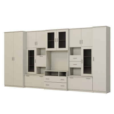 copy of Very spacious wardrobe, cabinets, clothing tower, TV unit, drawers - LENA
