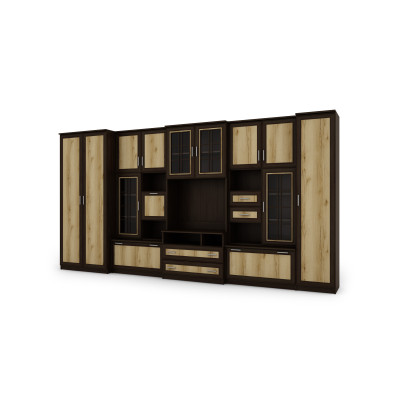 copy of Armoire très spacieuse, armoires, tour vêtements, TV, tiroirs - LENA