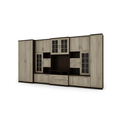 copy of Very spacious wardrobe, cabinets, clothing tower, TV unit, drawers - LENA