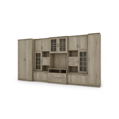 copy of Very spacious wardrobe, cabinets, clothing tower, TV unit, drawers - LENA