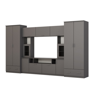 copy of Wall unit with large wardrobes, cabinets, extensions - TAJGA