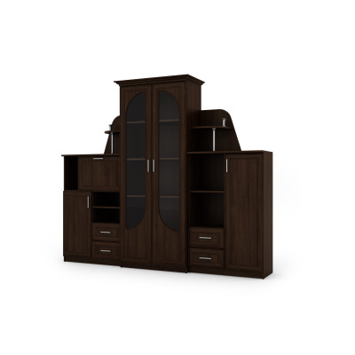 copy of Nappali fal nagy vitrinnel, bár, fehérnemű szekrény - TEXAS