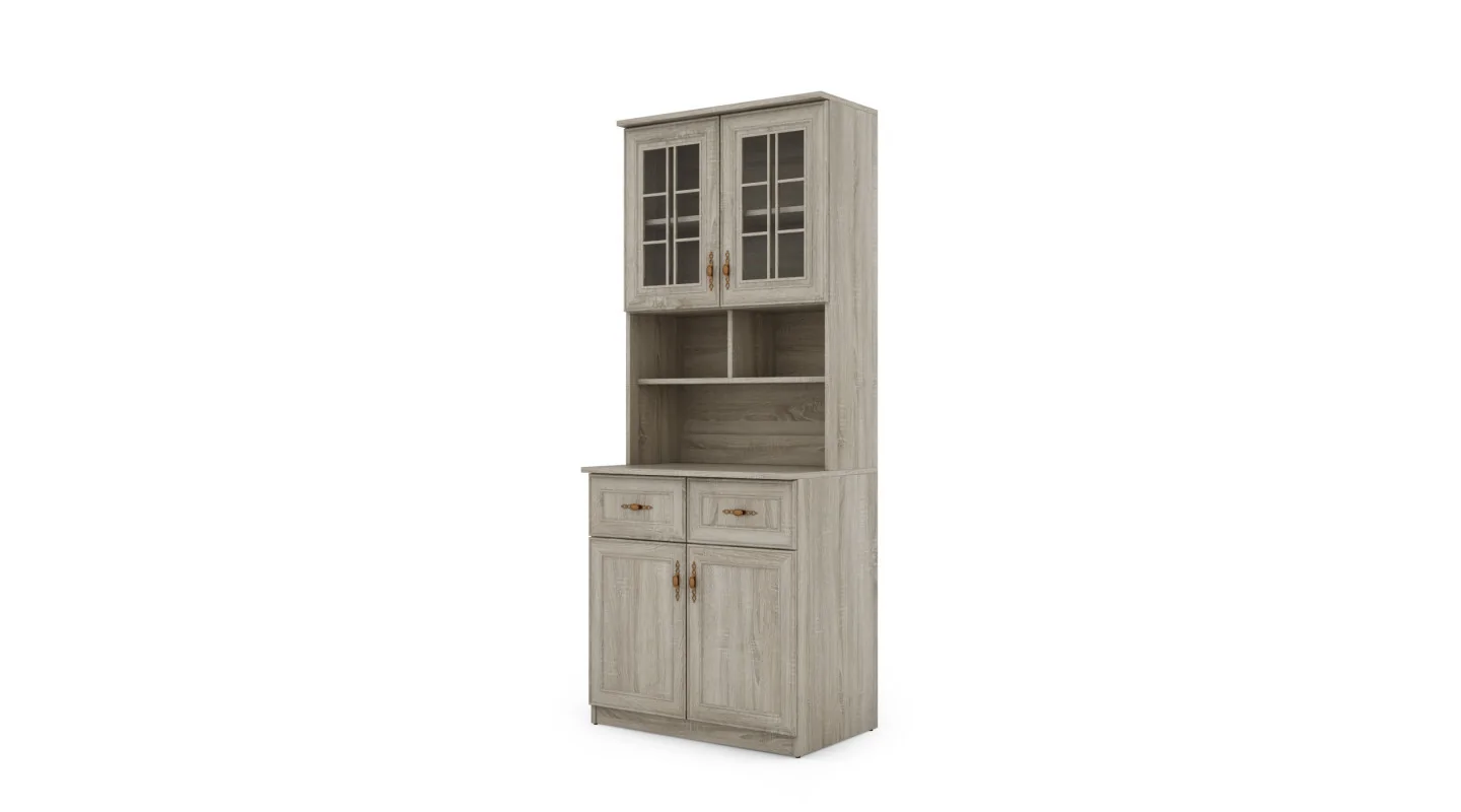 Kredens 80 cm sonoma jasna – Selvaro | eMeblast