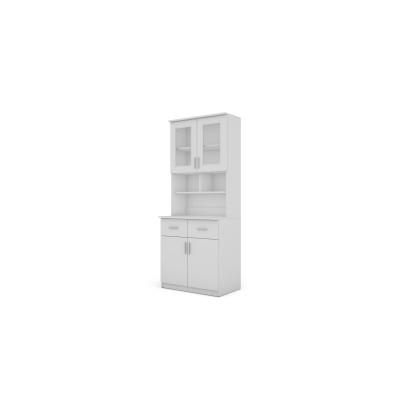 Wielofunkcyjny kredens 80 cm biel – Selvaro
