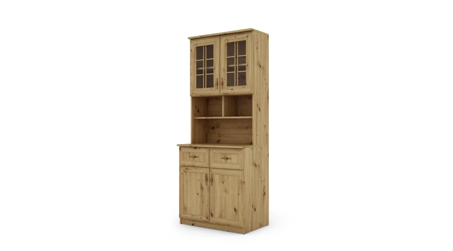 Kredens 80 cm dąb artisan – Selvaro | eMeblast Kredens 80 cm dąb artisan – Selvaro | eMeblast