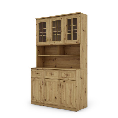 Pojemny kredens 150 cm dąb artisan – Caldvero