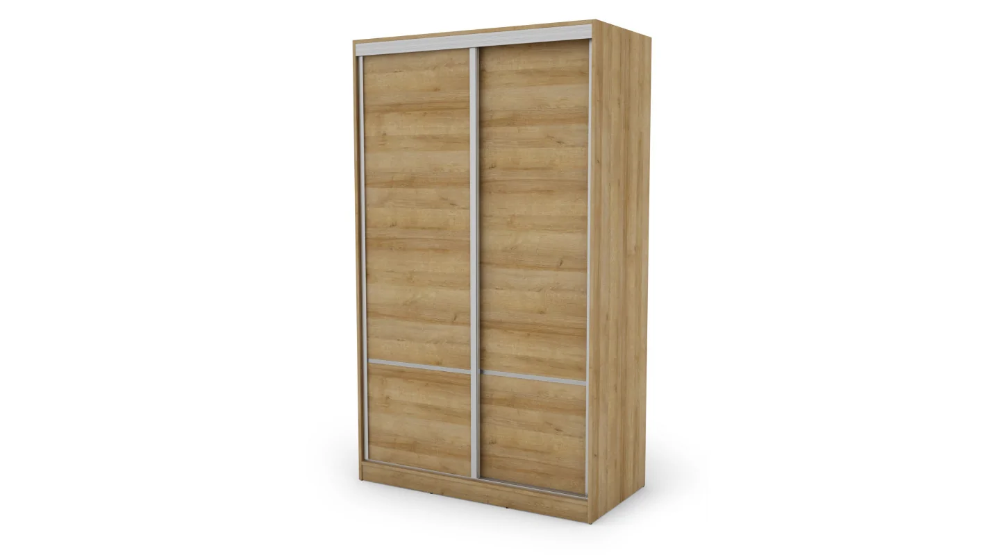 Szafa przesuwna 130x220 cm dąb Riva – Arveno | eMeblast