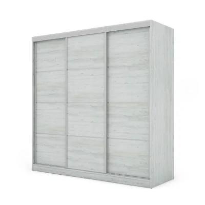 Szafa przesuwna 210x210 cm sosna Andersen z szufladami – Virello | eMeblast