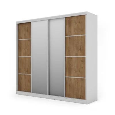 Szafa przesuwna 260x240 cm dąb Artisan – Maxdoro | eMeblast