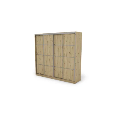 Szafa przesuwna 260x240 cm dąb Artisan – Maxdoro | eMeblast