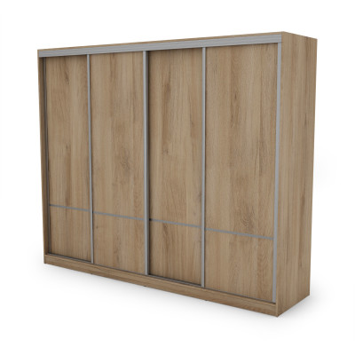 Szafa przesuwna 268x220 cm dąb Lorenzo – Virello