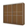 Szafa przesuwna 276x244 cm wiśnia Porto – Arvenzo