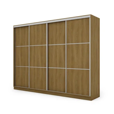 Szafa przesuwna 320x244 cm dąb karmel - Varento | eMeblast
