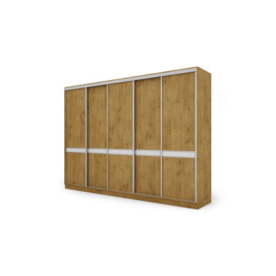 Szafa przesuwna 340x244 cm dąb lancelot - Morvello