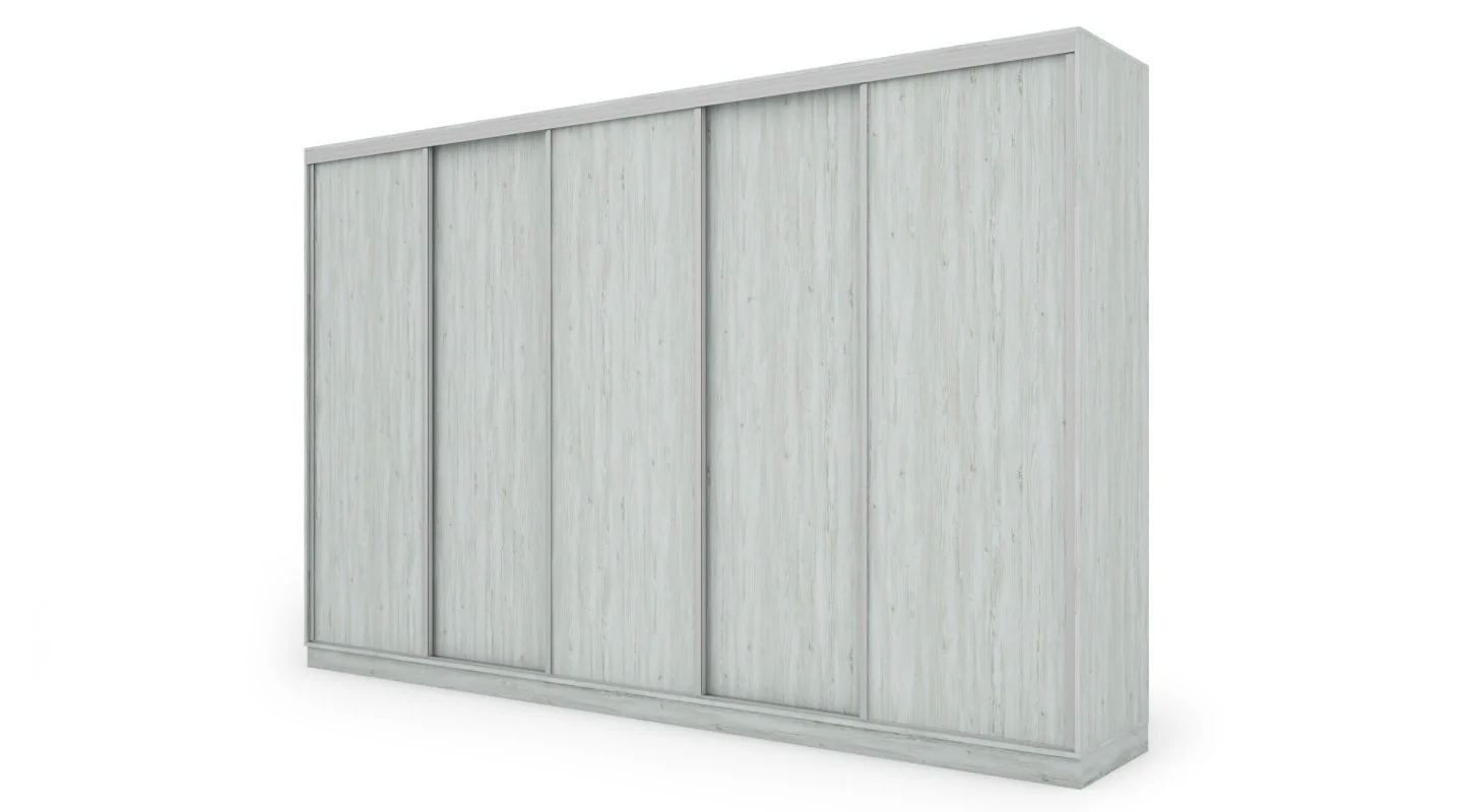 Szafa przesuwna 380x244 cm sosna anderson - Navero | eMeblast