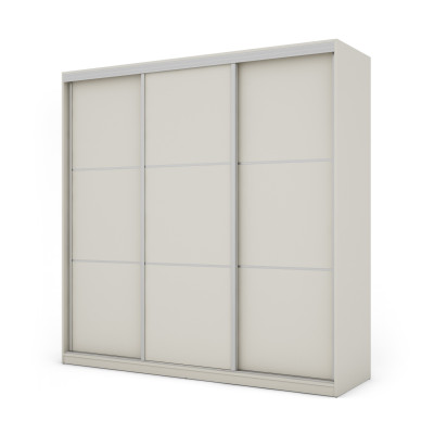 Szafa przesuwna 220x220 cm kość słoniowa – Norvello