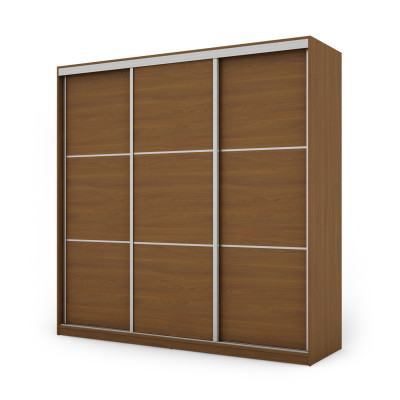 Szafa przesuwna 220x220 cm wiśnia Porto – Norvello