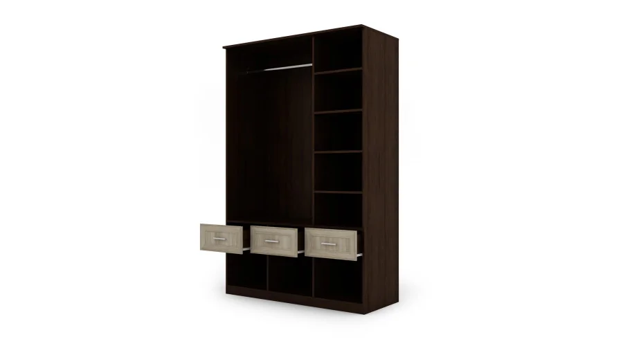 Szafa 140x216 cm sonoma ciemna – Karo | eMeblast