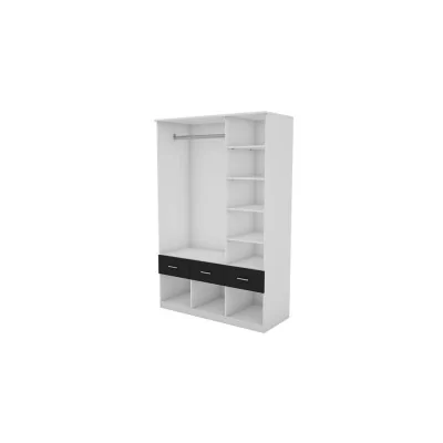 Szafa 140x216 cm biała lustro – Karo | eMeblast