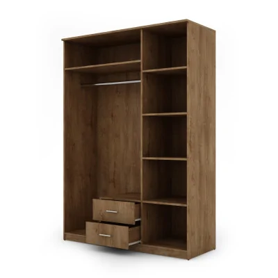 Szafa 150x210 cm dąb lefkas lustro – Sento | eMeblast