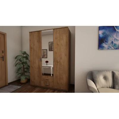 Szafa 150x210 cm dąb lefkas lustro – Sento | eMeblast