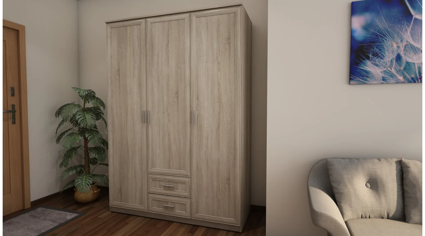 Szafa 150x210 cm sonoma jasna – Sento | eMeblast