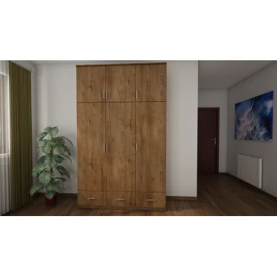 Szafa 150x242 cm dąb lefkas – Vento | eMeblast