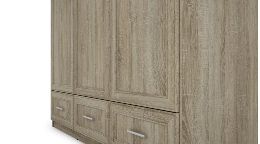 Szafa 150x242 cm sonoma jasna lustro – Vento | eMeblast