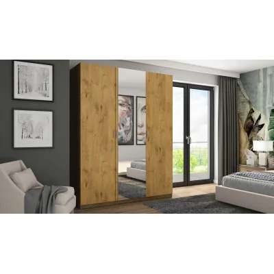 Szafa 180x230 cm dąb lancelot lustro – Aven | eMeblast