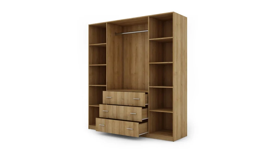 Szafa 200x220 cm dąb riva – Calen | eMeblast