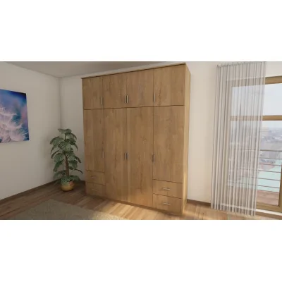 Szafa 200x242 cm dąb lefkas – Arden | eMeblast