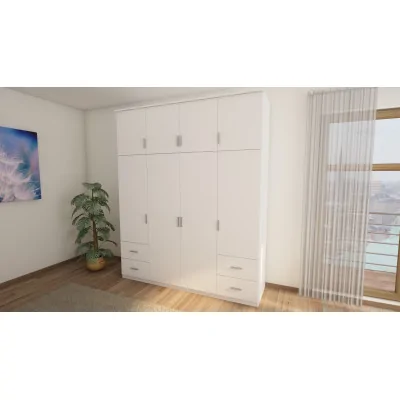 Szafa 200x242 cm biała – Arden | eMeblast