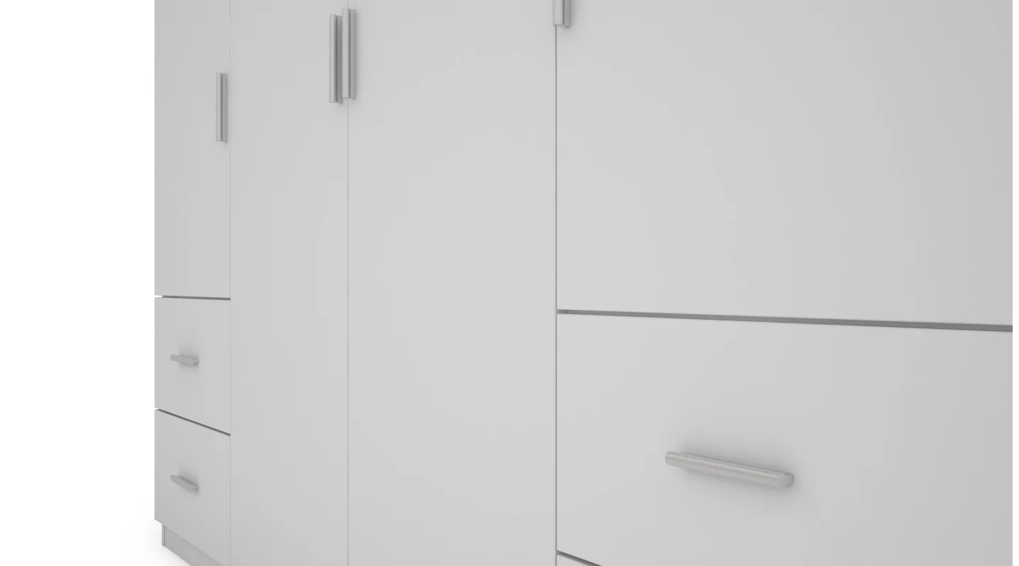 Szafa 200x242 cm biała – Arden | eMeblast