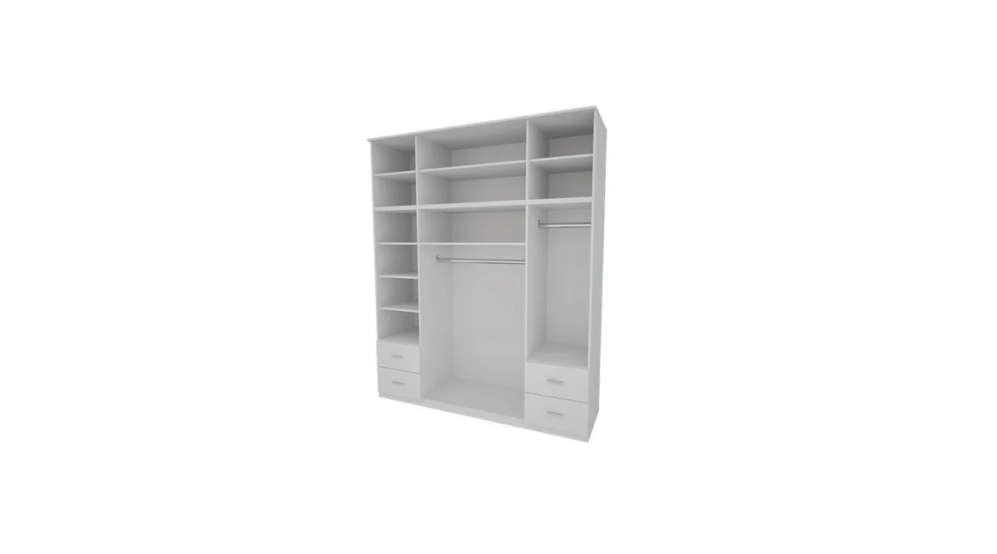 Szafa 200x242 cm biała – Arden | eMeblast
