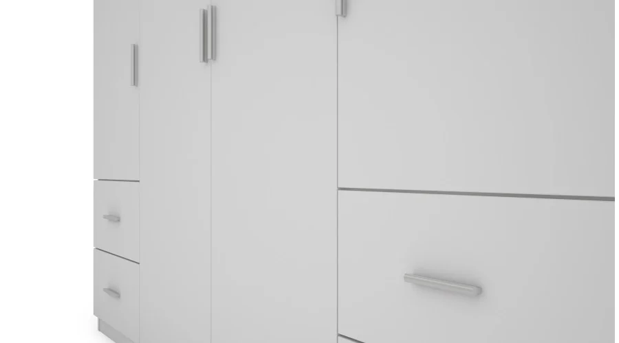 Szafa 200x242 cm biała lustro – Arden | eMeblast