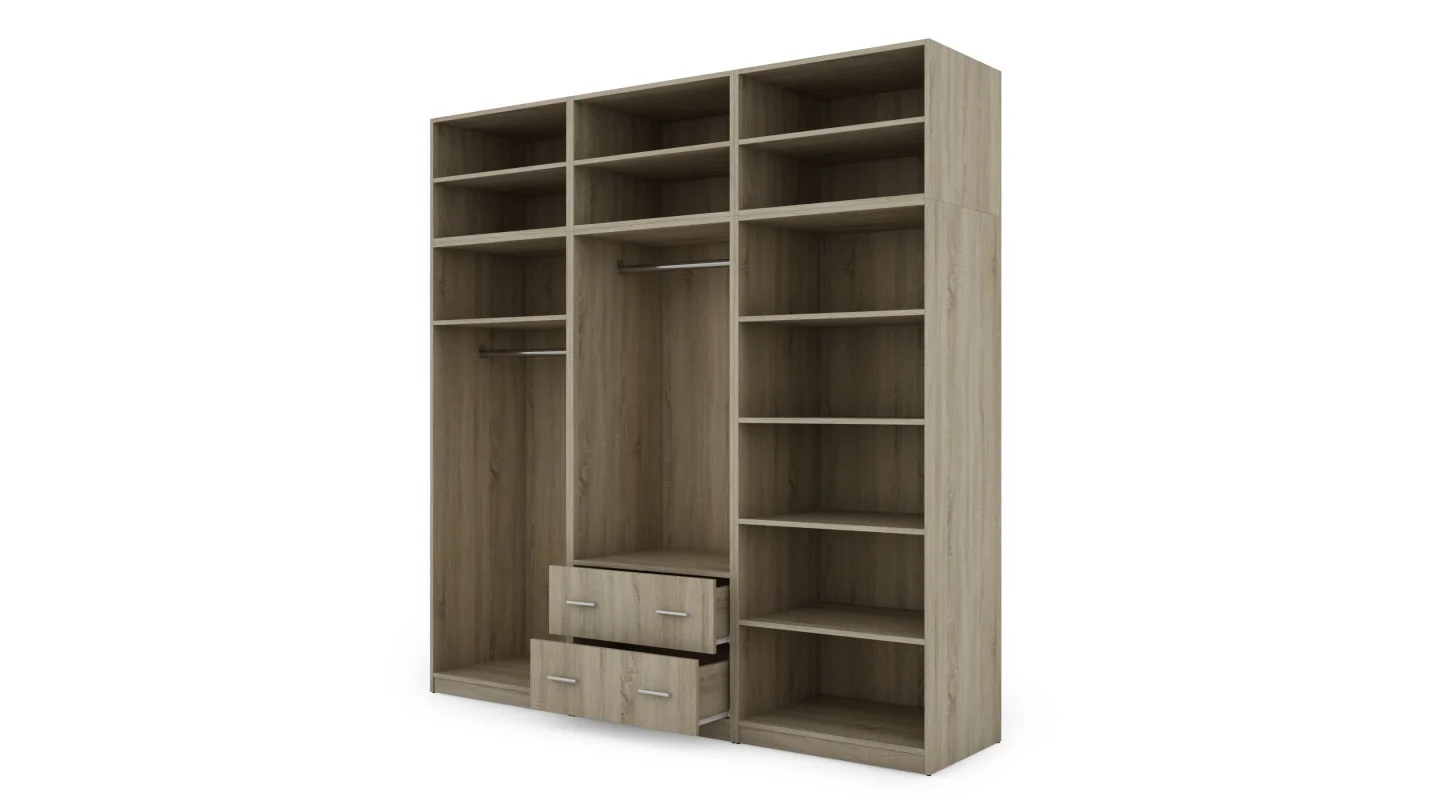 Szafa 222x230 cm sonoma jasna lustro – Altis | eMeblast Szafa 222x230 cm sonoma jasna lustro – Altis | eMeblast
