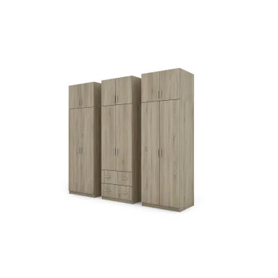 Szafa 222x230 cm sonoma jasna lustro – Altis | eMeblast