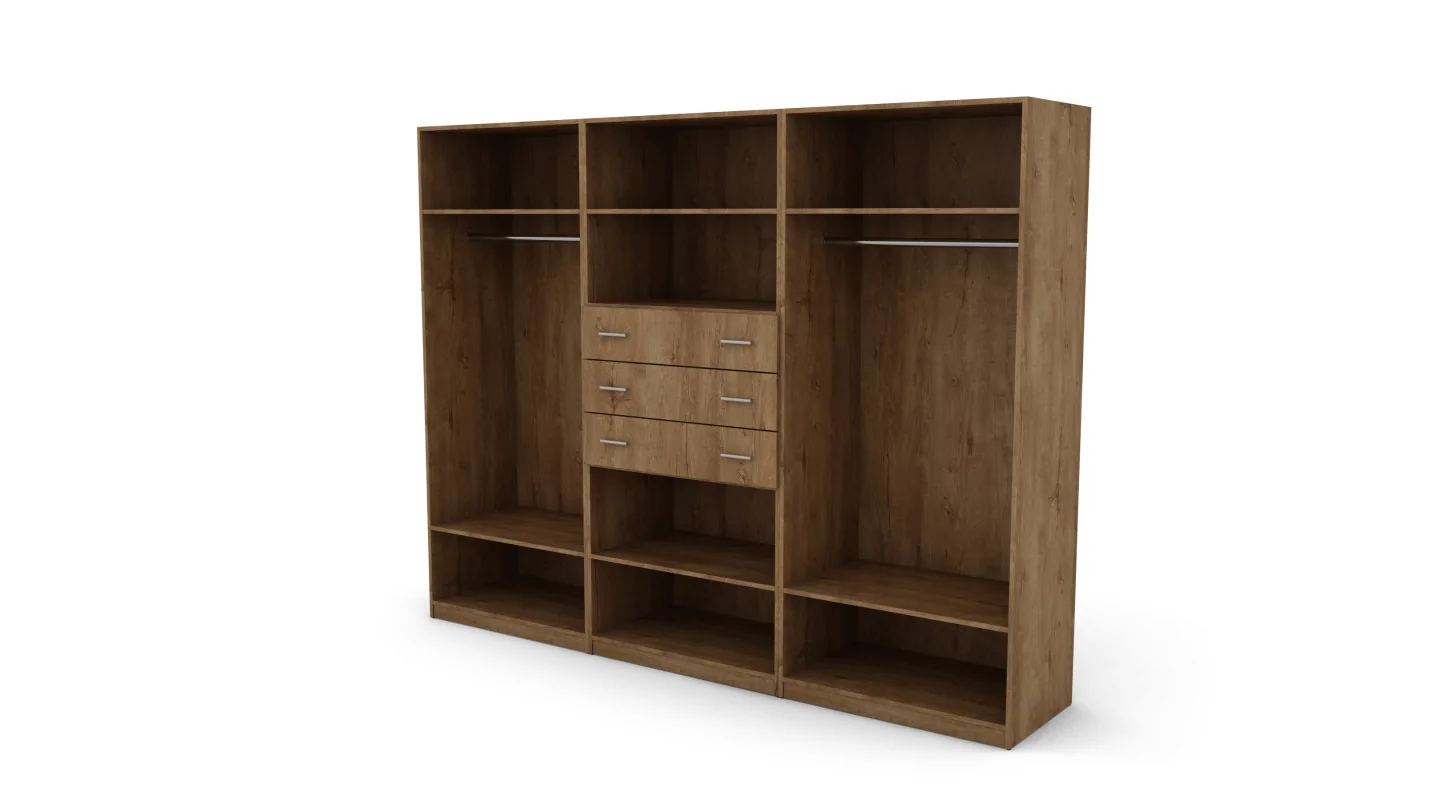 Szafa 225x210 cm dąb lefkas – Norel | eMeblast