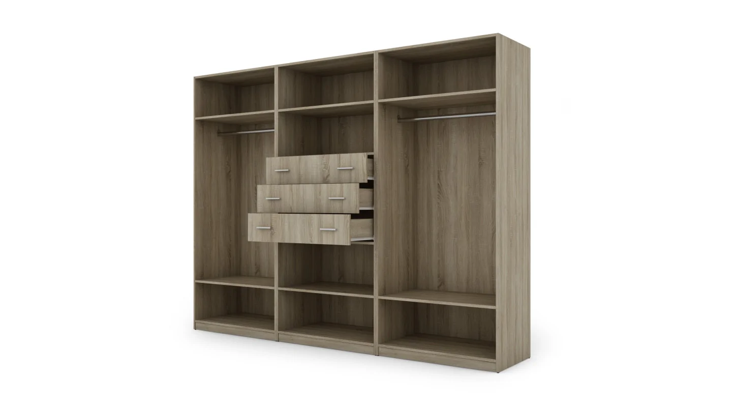 Szafa 225x210 cm sonoma jasna – Norel | eMeblast
