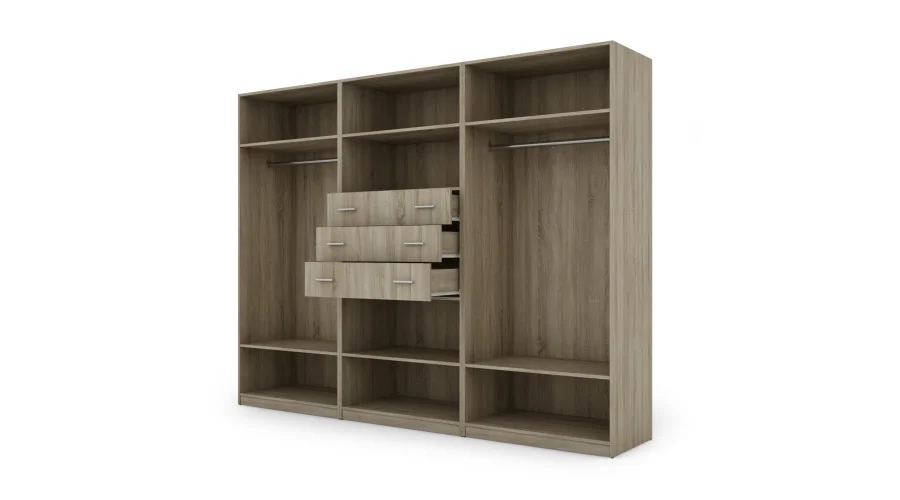 Szafa 225x210 cm sonoma jasna – Norel | eMeblast