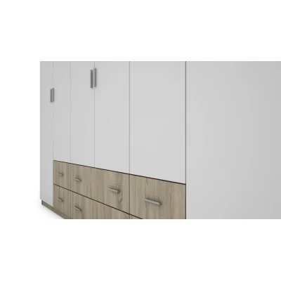 Szafa 240x220 cm sonoma jasna biel – Torven | eMeblast